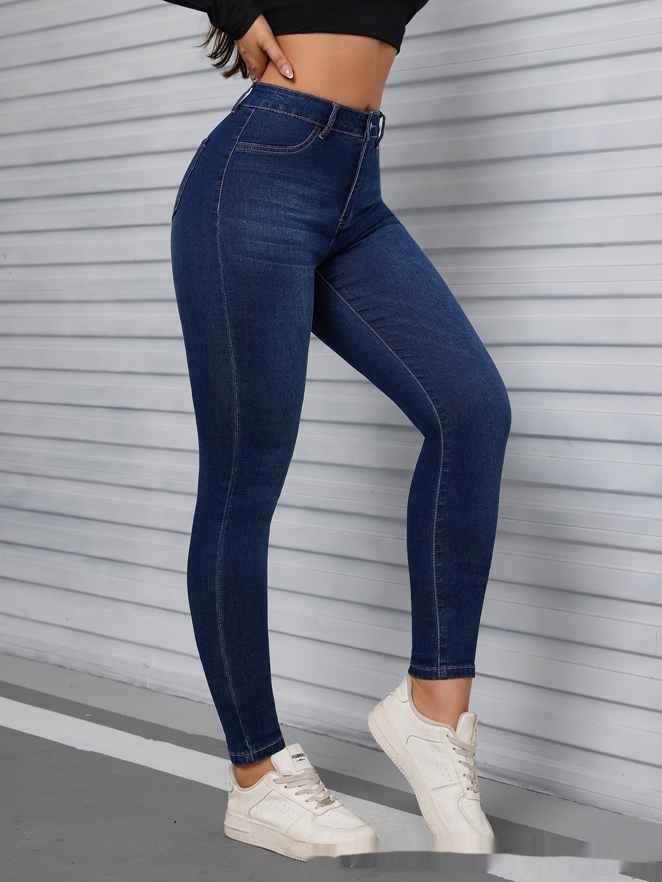 Stylish Personalized Stretchy Slim-fit Skinny Pants