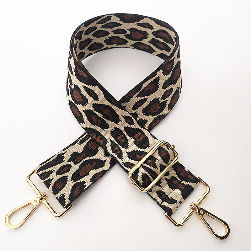 Wide Shoulder Strap Accessory Embroidery