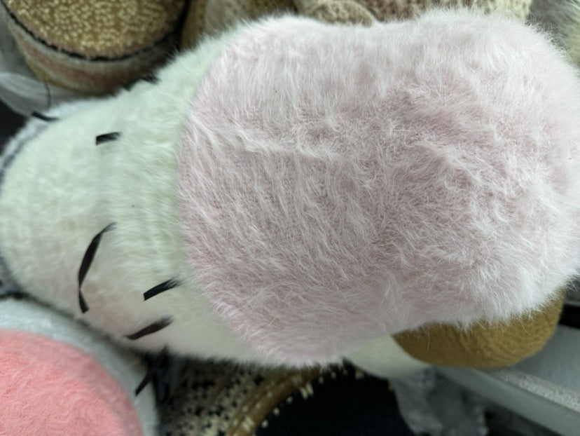 Japanese-style Retro All-match Face-covering Rabbit Fur Bucket Hat