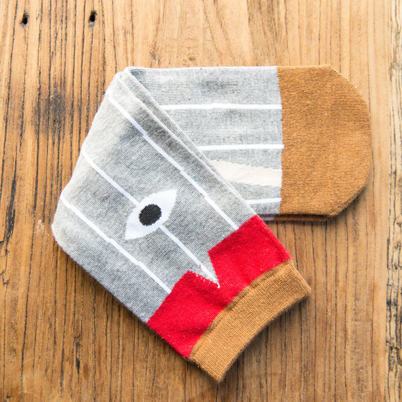 Men's Mid-calf Length Sock Creative Eyes Men's Socks Autumn And Winter Cotton Sock