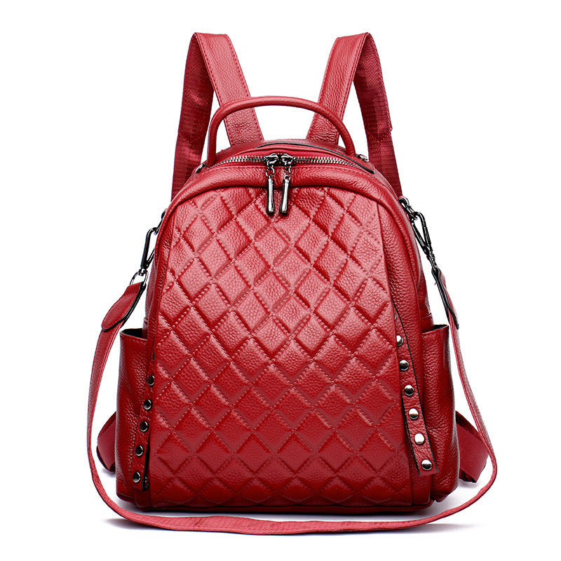 Large Capacity Lingge Women's Casual Backpack