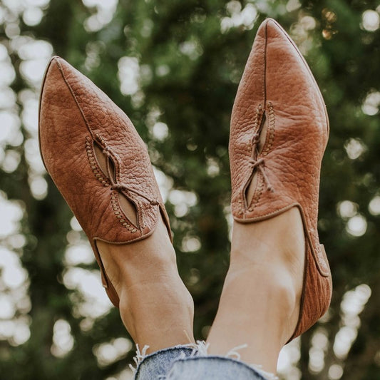 European And American Women's Pointed-toe Flat Shoes