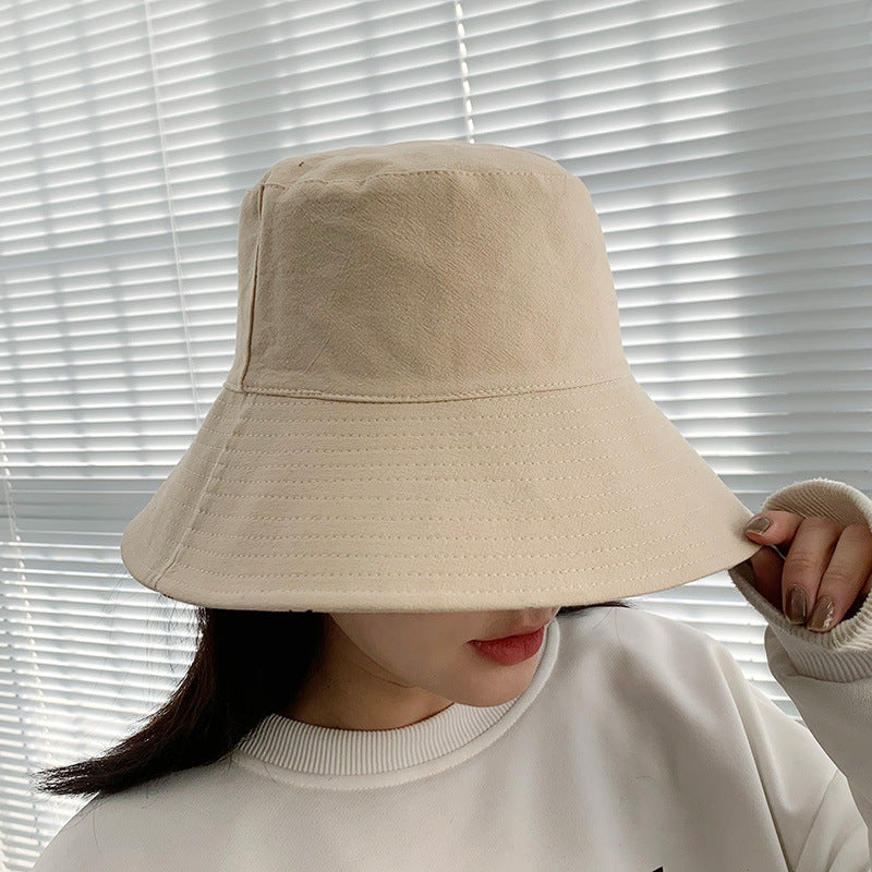 Women's Double Sided Printing Fisherman Hat Big Brim Fashion