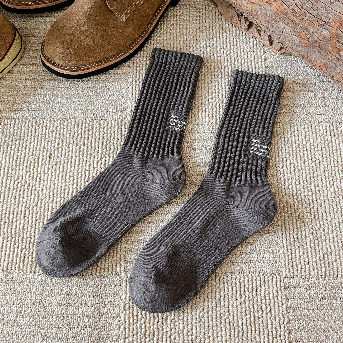 Towel Bottom Sports Sweat-absorbing Thickened Long Socks