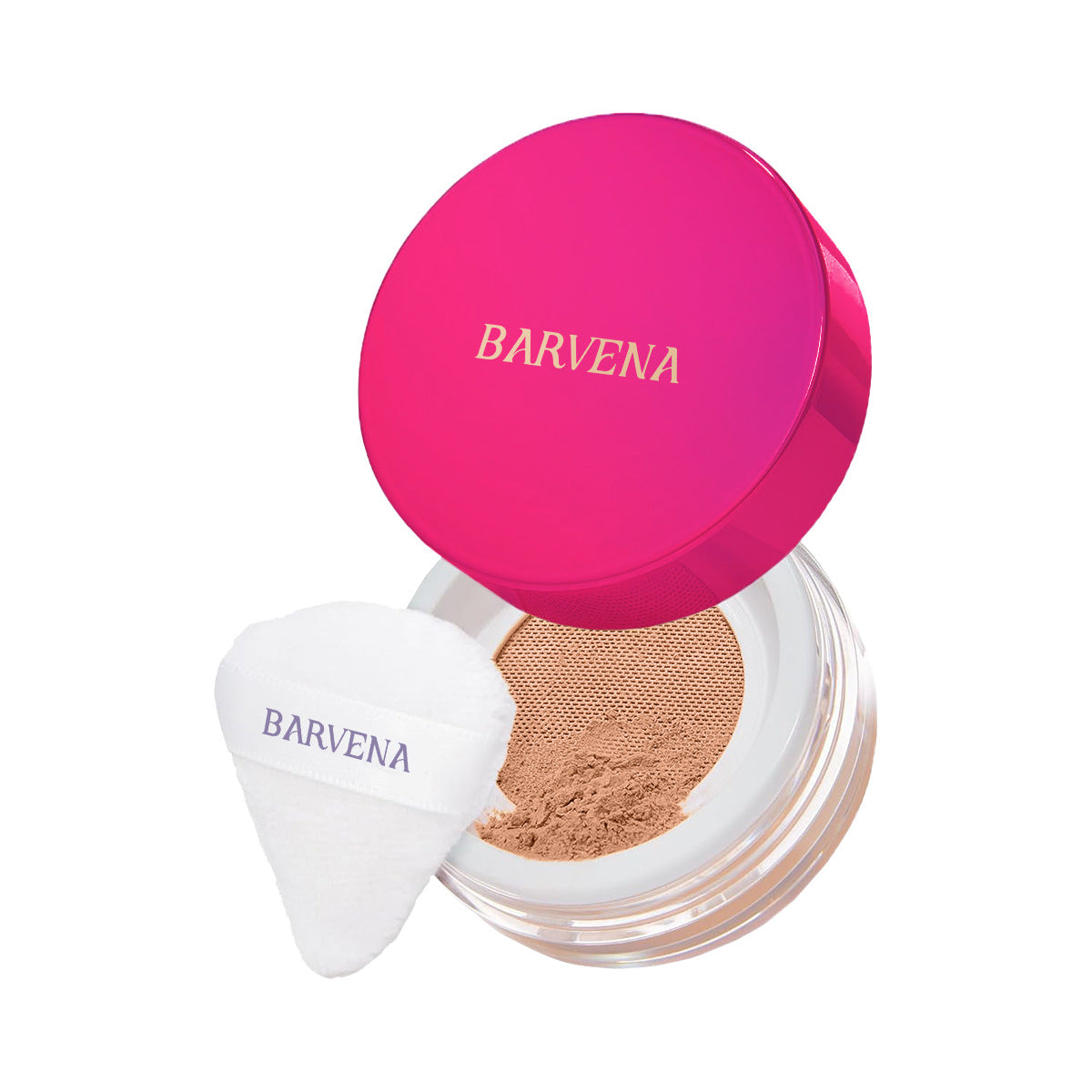BARVENA Feather-Light Soft-Focus Setting PowderLong-Lasting Powder In A Compact Form