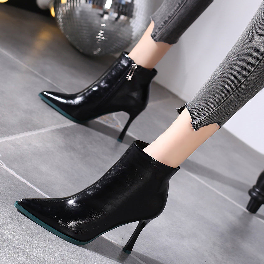 New Pointed High Heels With Stiletto Heel