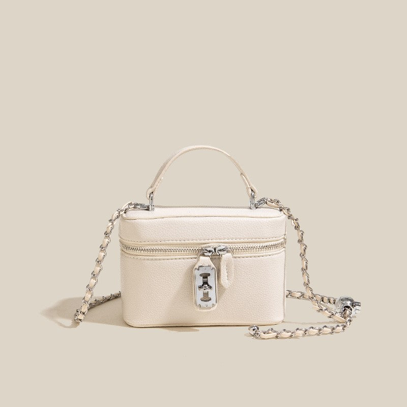 High Sense Chain Box Square Pouch Women