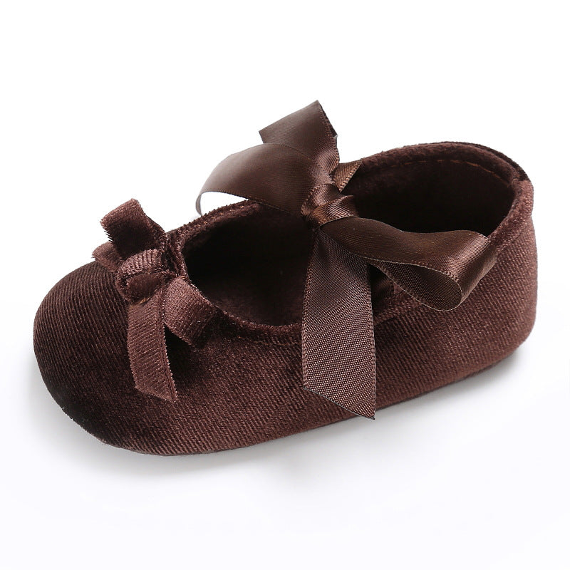 Ribbon Baby Shoes Baby's Shoes Soft Sole Shoes Toddler Shoes