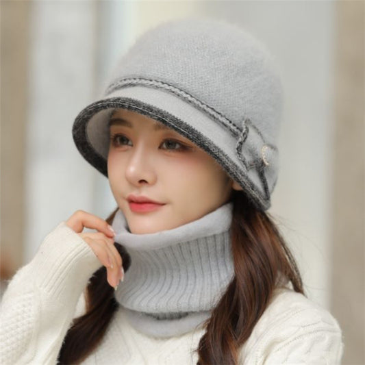 Ladies Rabbit Fur Beret Ladies Western Style Beautiful Hat