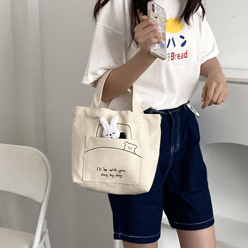 Japanese College All-match Canvas Bag