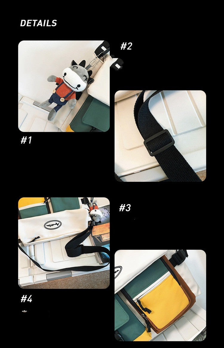 Large Capacity Canvas Casual Shoulder Bag