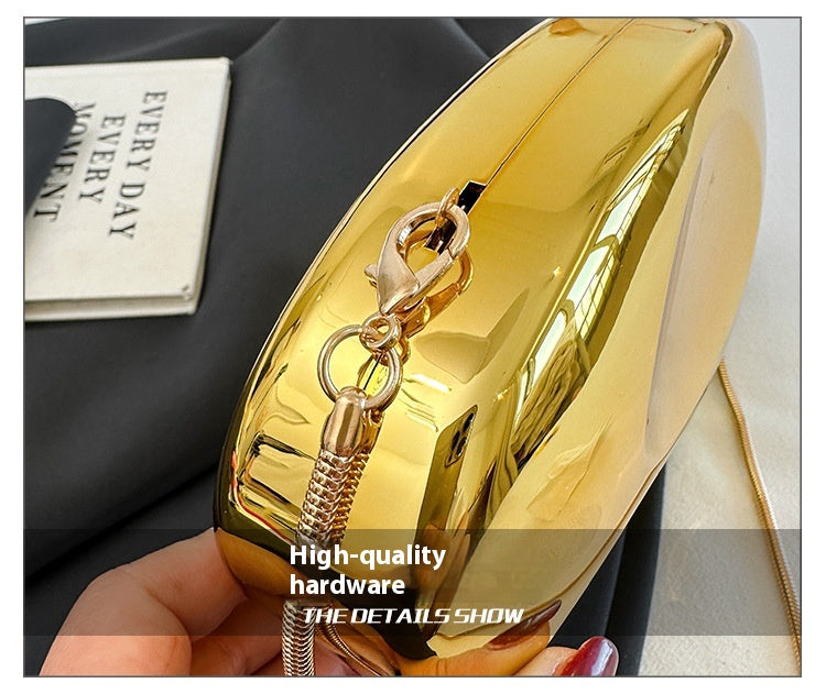 Small Bag Women's Fashion Design Western Style Shoulder  Acrylic
