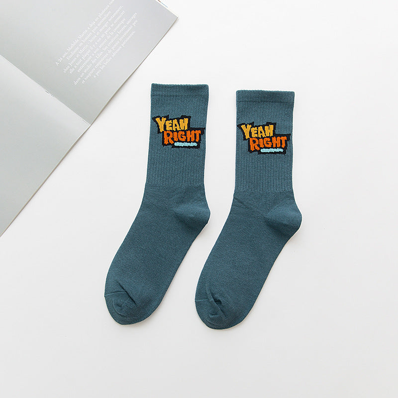 Men's Sweat-absorbent Breathable Basketball Long Socks