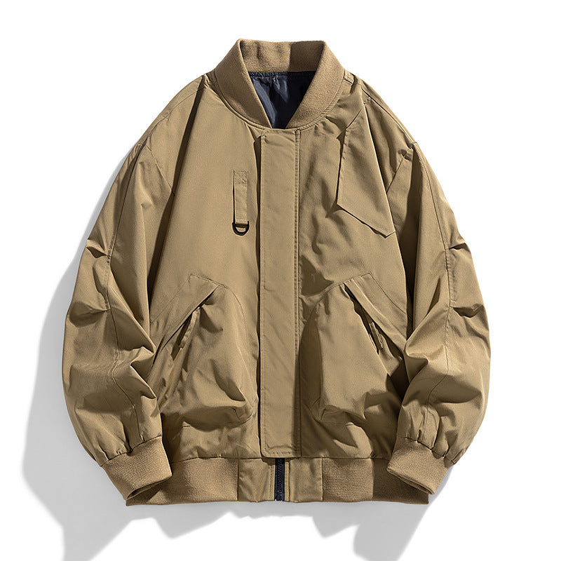 Spring And Autumn Men's Business Shirt Trendy Jacket Coat