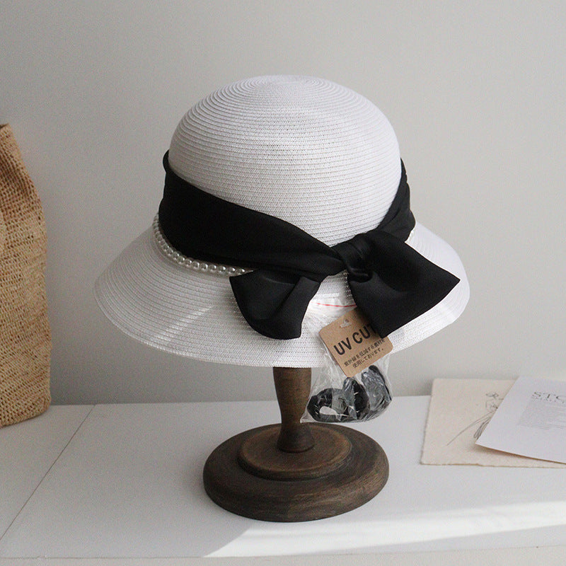 Female Korean Straw Plaited Outing Straw Hat