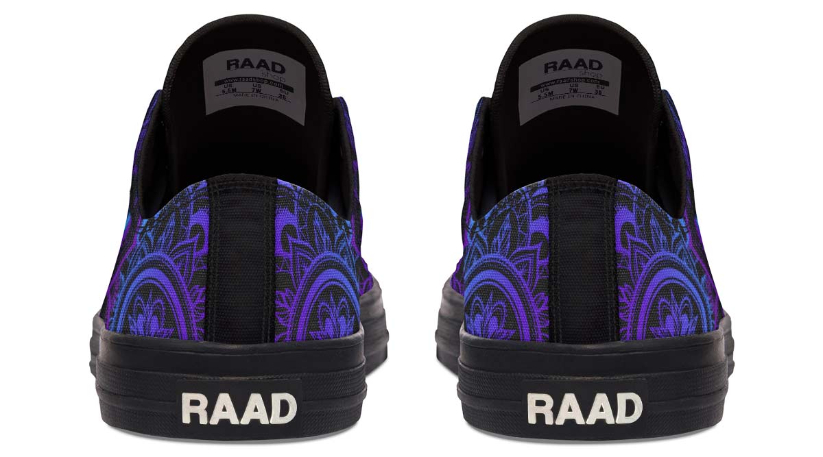 Fashion Print Couple Low-Top Canvas Shoes