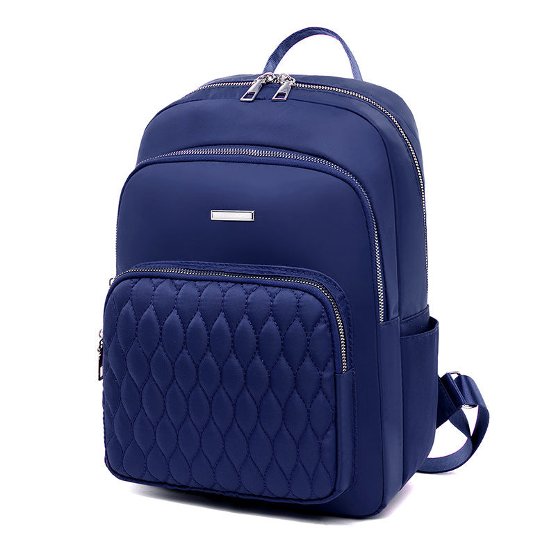 Oxford cloth student school bag large capacity travel backpack
