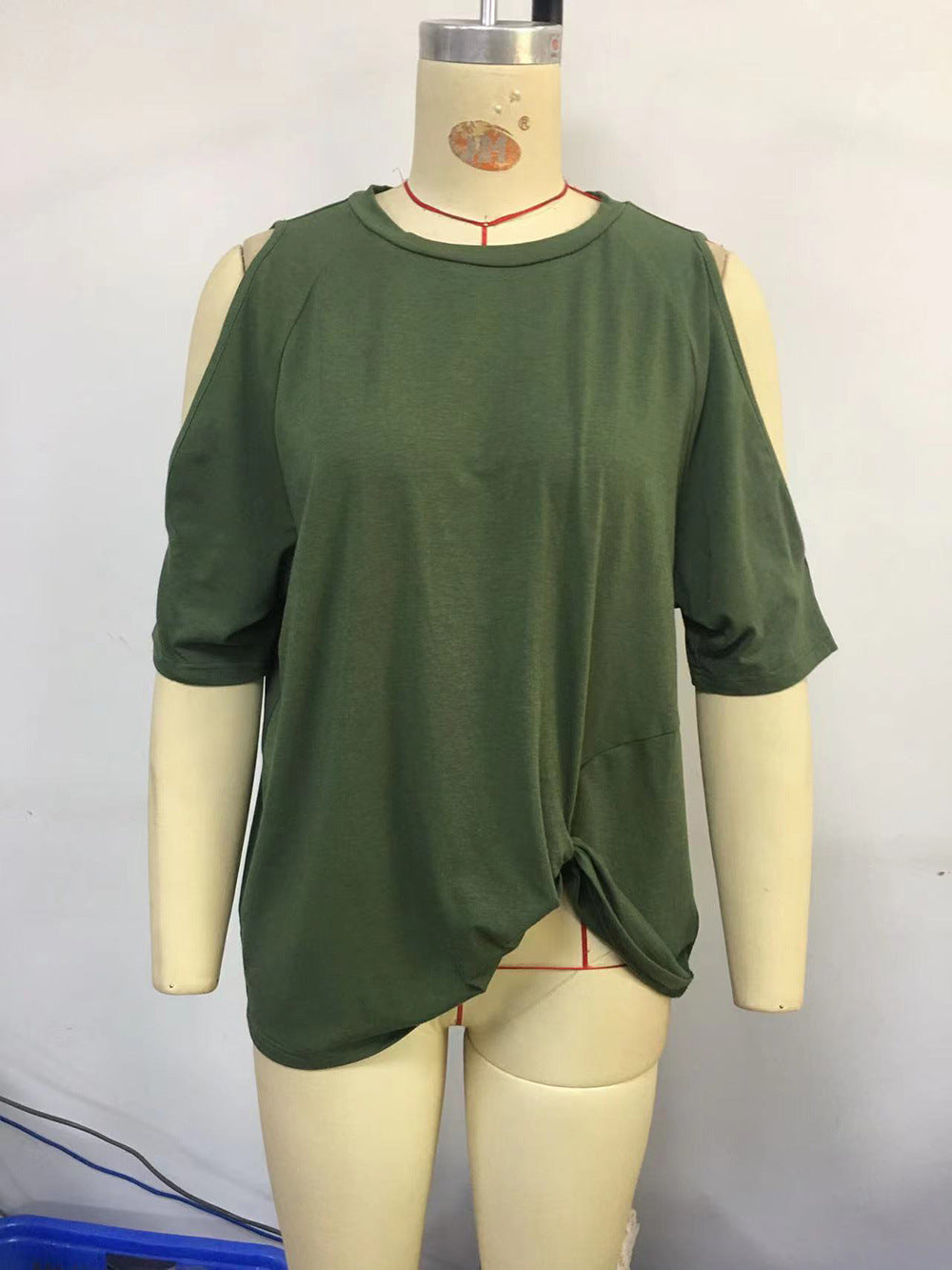 Sommer Ny Kortærmet T-shirt Rundhalset Sweater