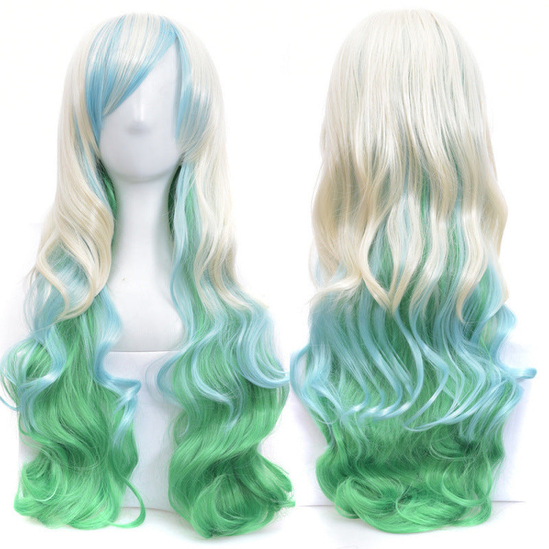 Colorful Cosplay Wig For Dance Parties