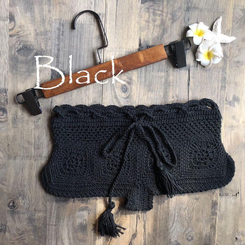 Knitted beach pants