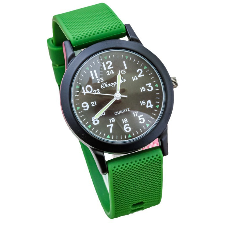 Luminous Needle Waterproof Transparent Digital Electronic Watch