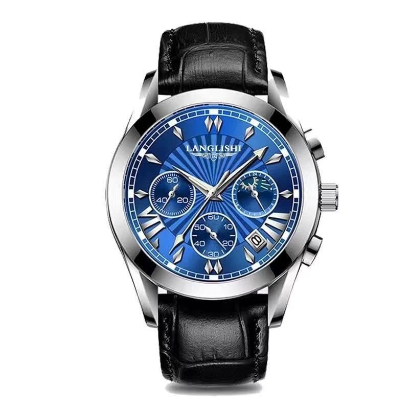 Men's Multifunctional Luminous Waterproof Quartz Watch