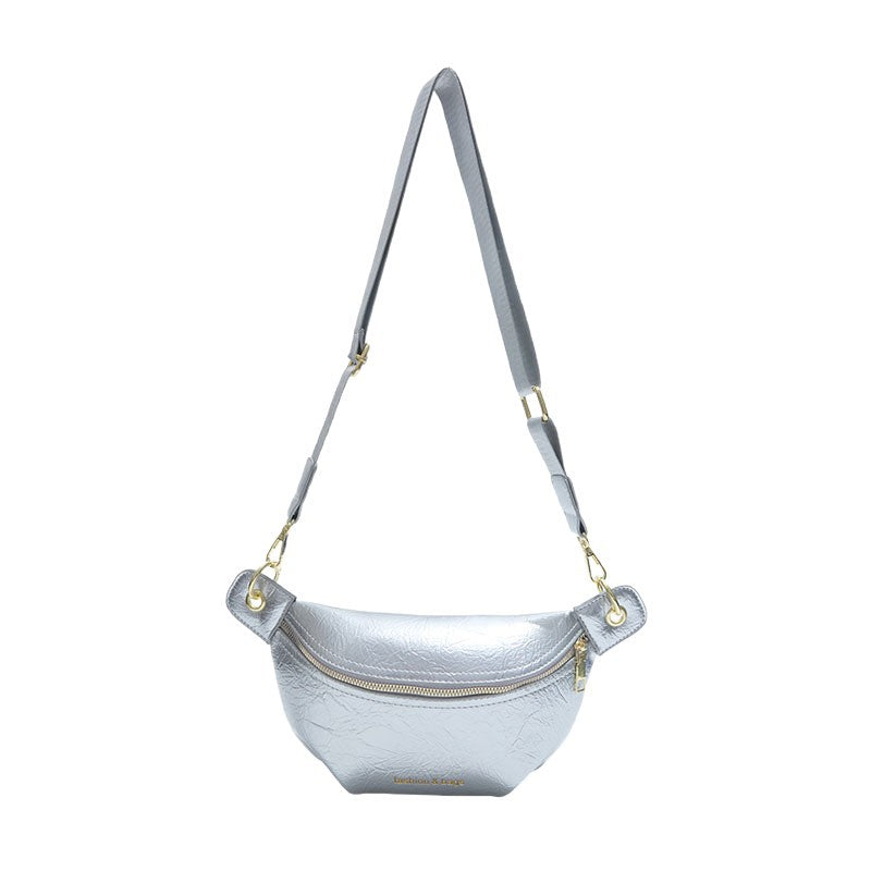 Stylish Casual Shoulder Bag With A Wide Strap For Crossbody Wear
