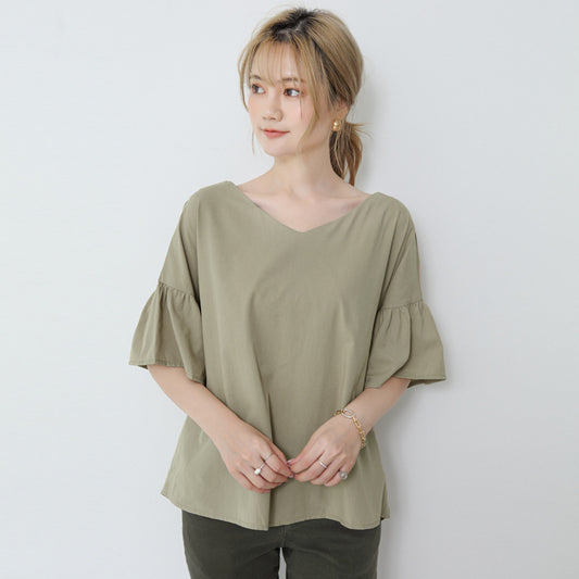 Summer Women's Top Short Sleeve Plus Size Loose