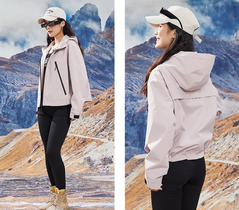 Teflon Three-proof Women's Gore-Tex Jacket Short