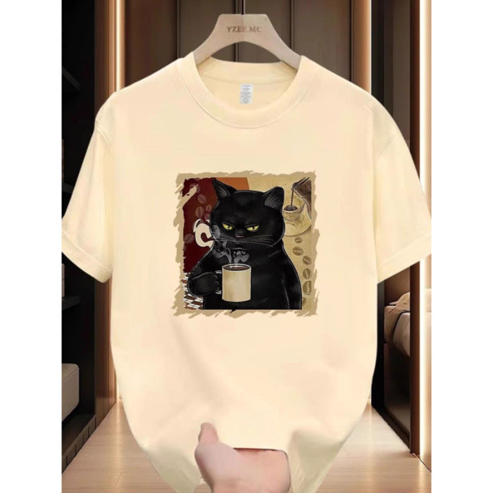Women's Cotton Short-sleeved Casual Style