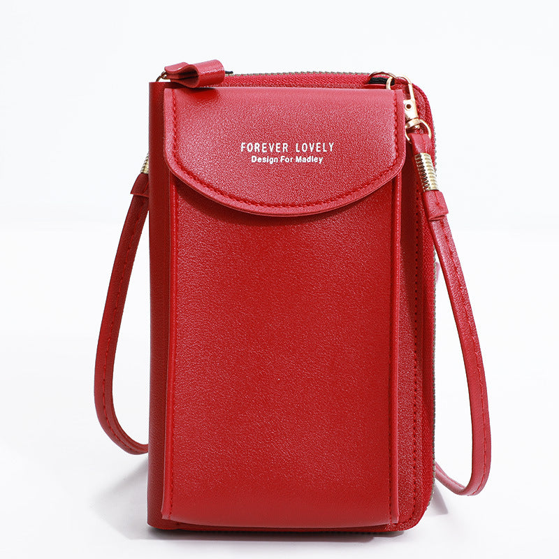 Large Capacity Multifunctional Solid Color Fashionable Simple One Shoulder Bag