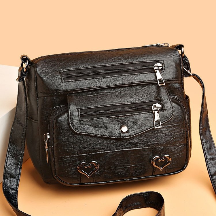 Women's Fashion Vintage Soft Leather Shoulder Bag