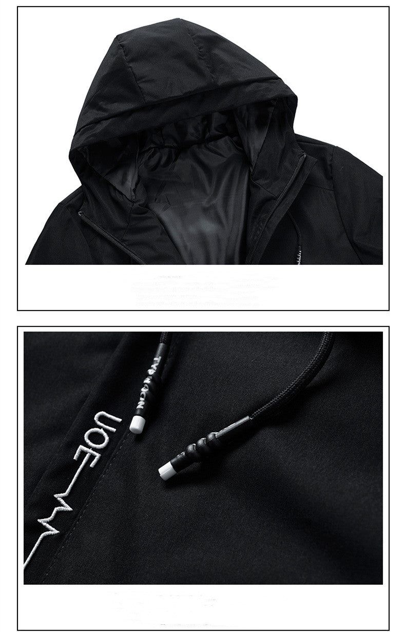 Spring And Autumn New Casual Large Size Jacket Men's Jacket