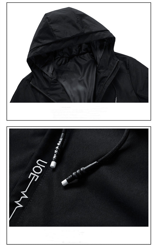 Spring And Autumn New Casual Large Size Jacket Men's Jacket