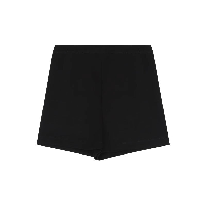 Casual shorts med høj talje til kvinder i store størrelser
