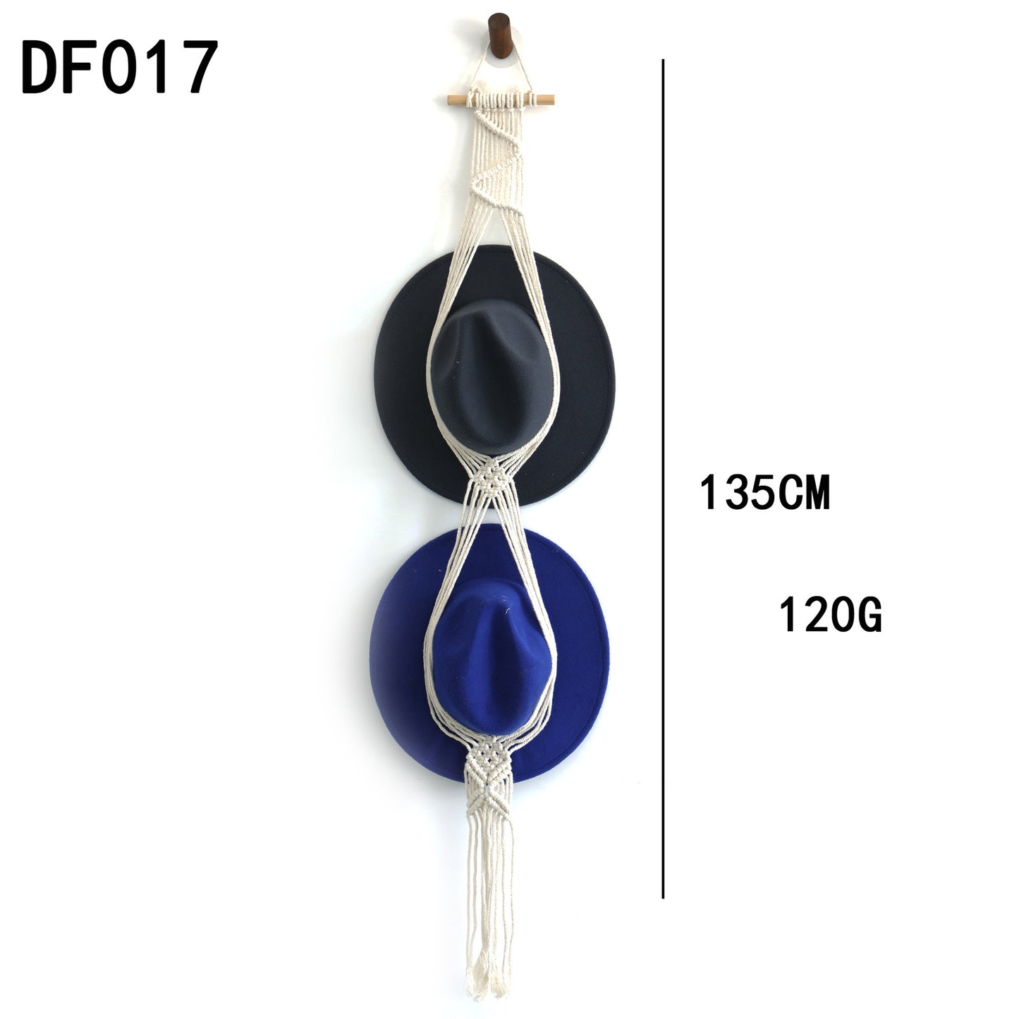 Hand-woven Nordic Wind Hat Storage Rack Creative Multi-layer