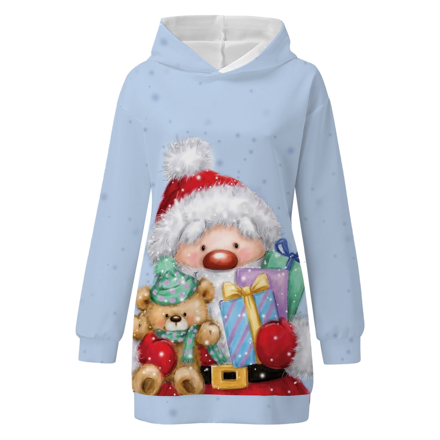 Christmas Print Hoodie Digital Printing