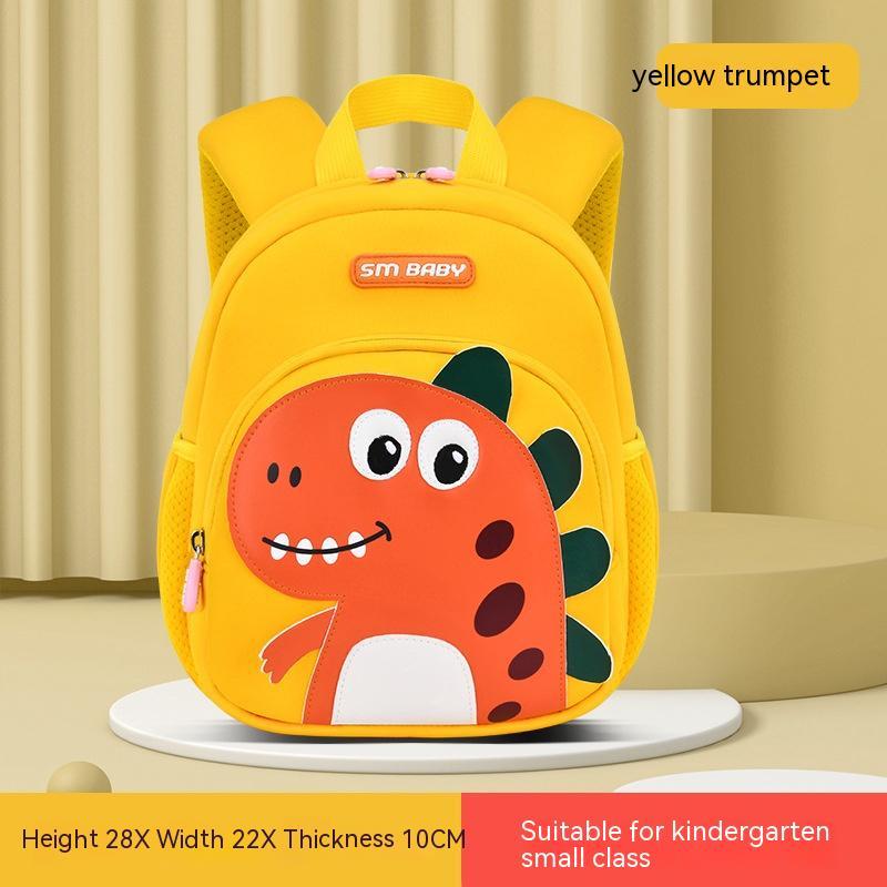 Men's And Women's Cute Fashion Dinosaur Neoprene Backpack