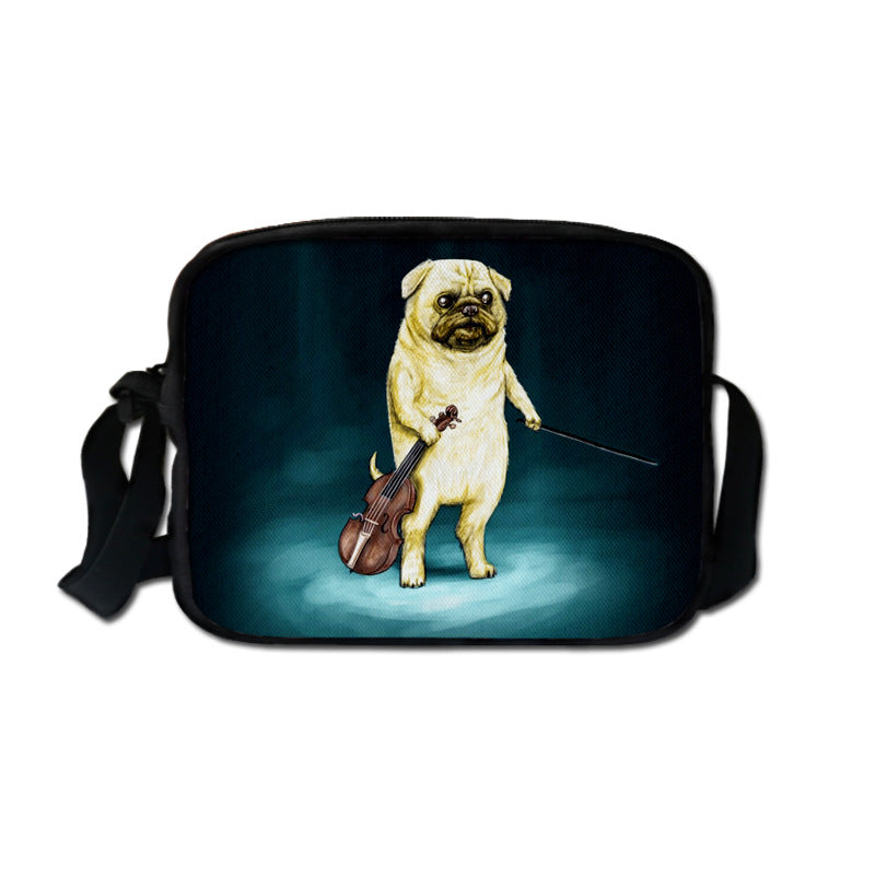 Baggy One Shoulder Schoolbag Messenger Bag