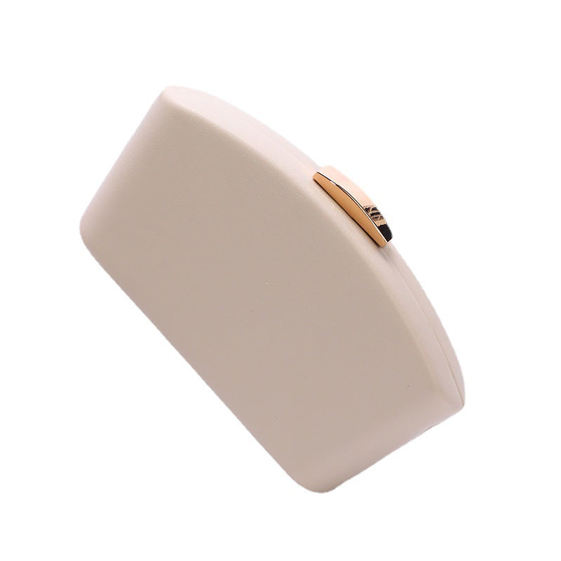 Fashion Crossbody Bag Women Simple Solid Color Fan-shaped