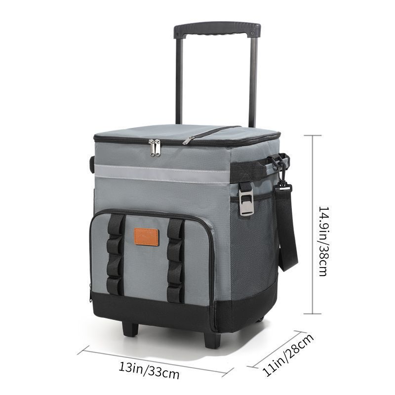 Thickened High-capacity Outdoor Camping And Picnic Bag
