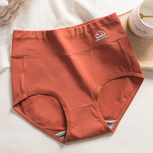 Crotch Epoxy Tucked Belly And Hips Plus Size Ladies Briefs