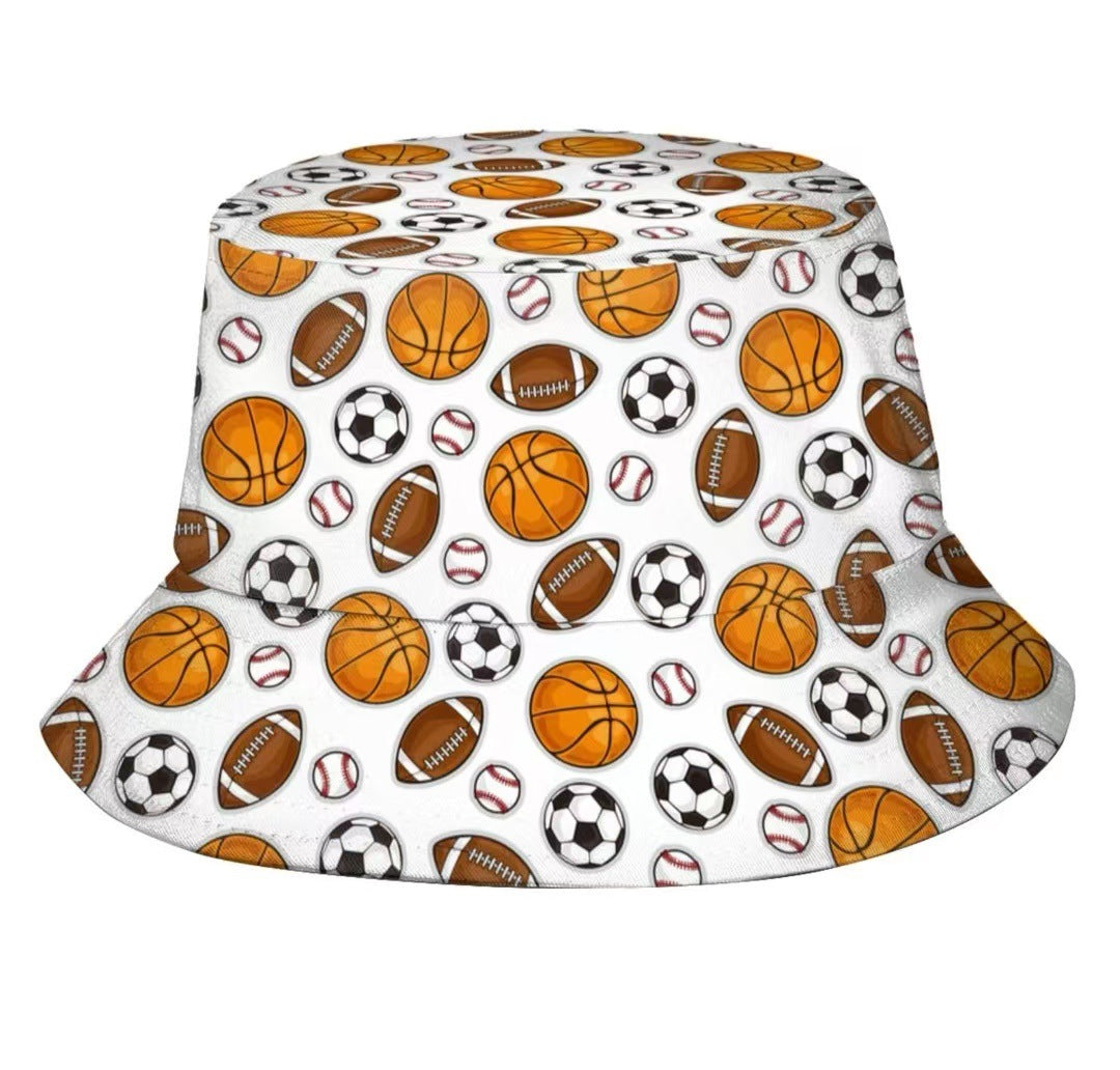 Creative Pattern Series Double-sided Wear Sunshade Breathable Bucket Hat
