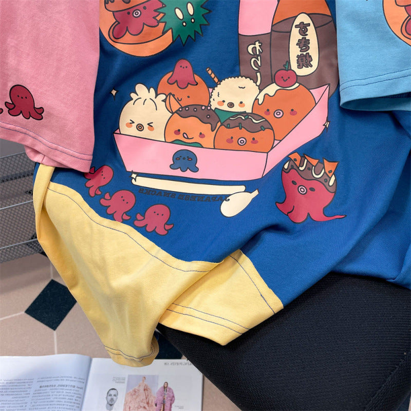 Retro Style Casual Short-sleeve Shirt