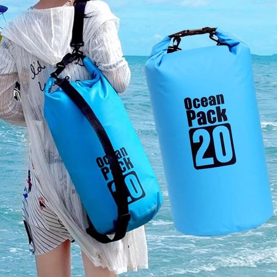 PVC mesh cloth waterproof bucket bag