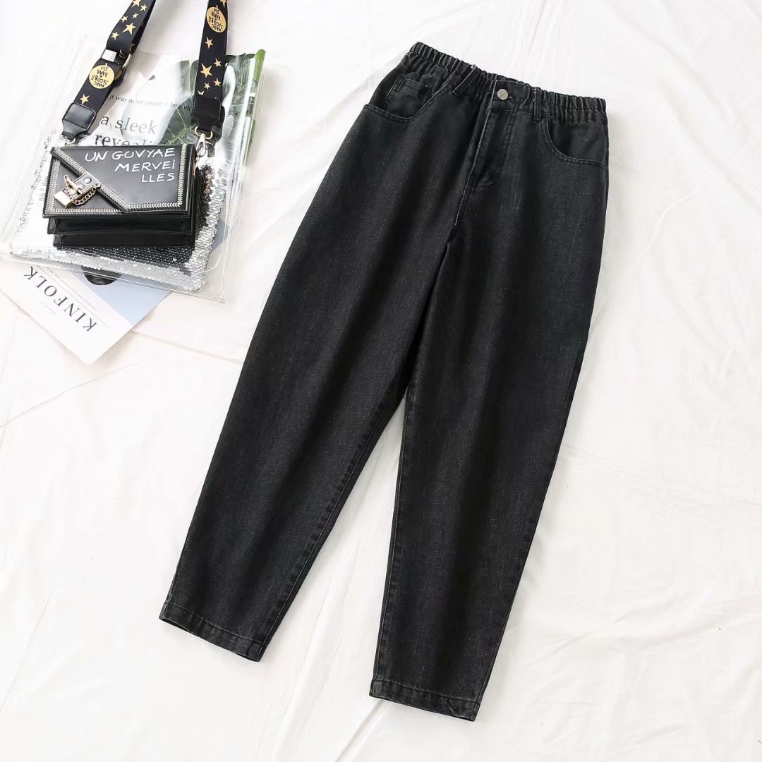 Harlan was thin and high-waisted daddy pants