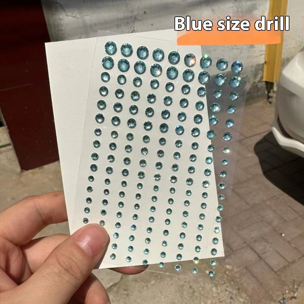 Comes With Sticky Pearl Stick-on Crystals Transparent Photo Shoot