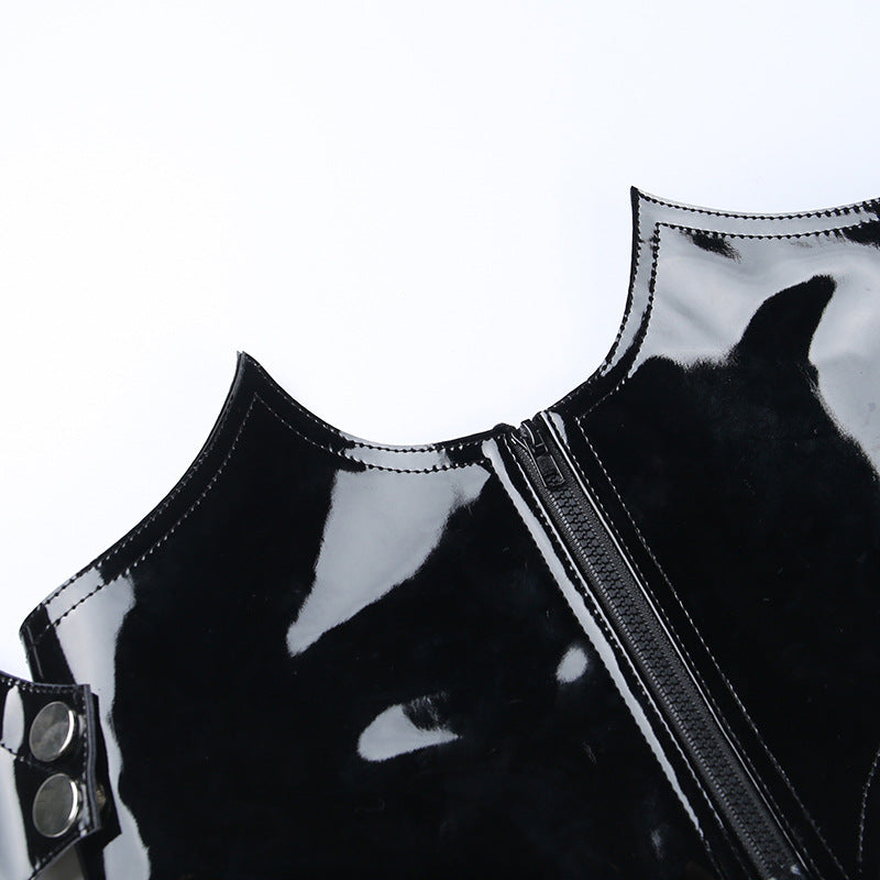 Statement Bat Zip Girdle Girdle