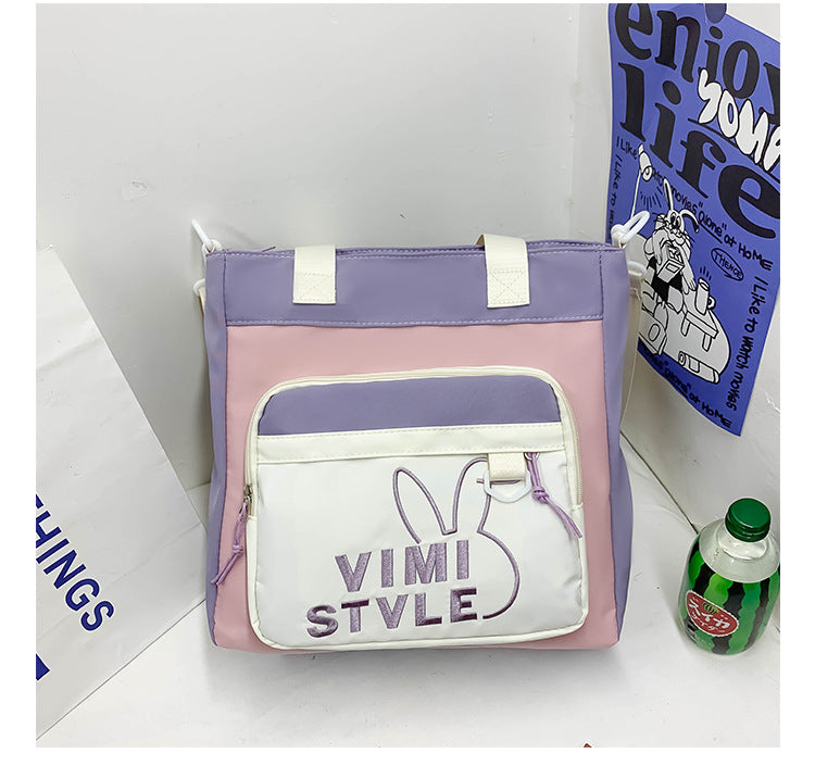 Female Junior High School Student Large Capacity Good-looking Backpack