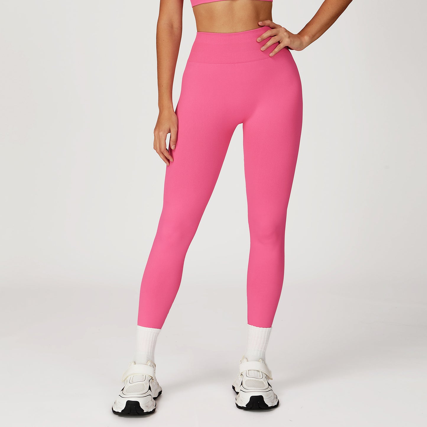 High Waist Tight Belly Contracting Yoga Pants Female Outdoor